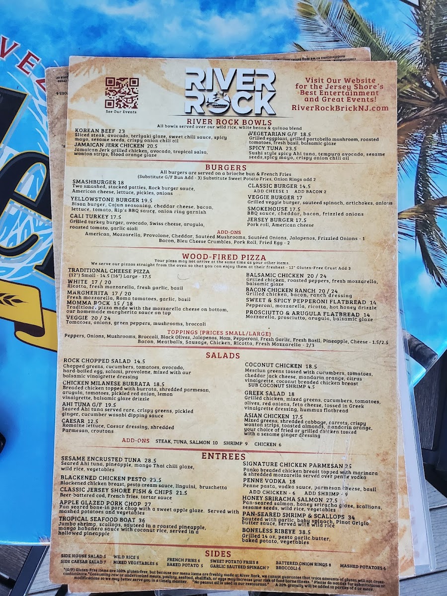 River Rock Restaurant & Marina Bar Menu - Image 3